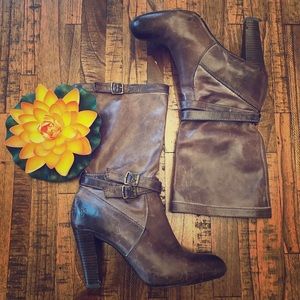 The Frye Company leather boots